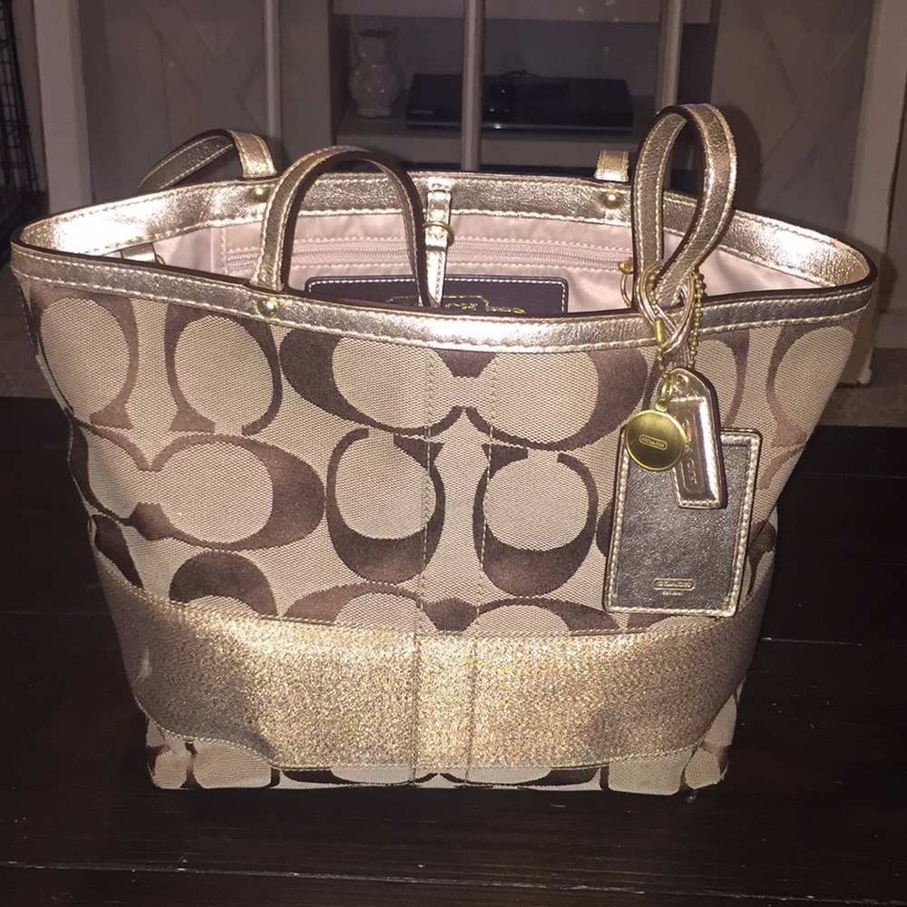 Gold Coach Purse